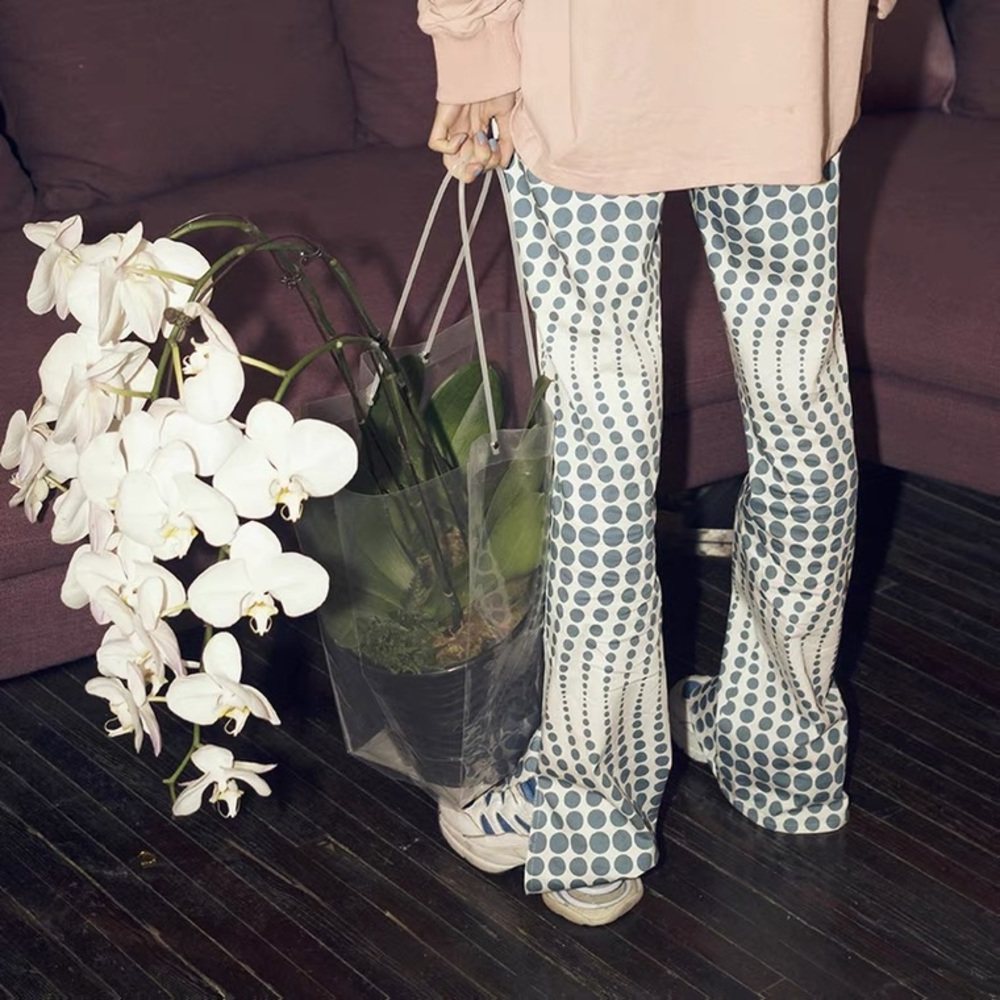 Designer Polka Dots Flare pants